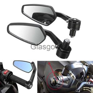 Motorcycle Mirrors 1 Pair 78" 22mm Motorcycle Handlebar End Mirror Rearview Mirror Accessories Reversing Reflective Backview Motorbike Mirrors x0901