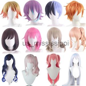 Cosplay perukları proje sekai renkli sahne akiyama mizuki ootori emu akito shinonome ena kusanagi nene shiraishi ve saki tenma cosplay peruk x0901