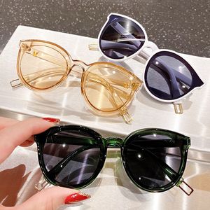 Neue Mode Sonnenbrillen Mädchen Jungen Marke Runde Vintage Kinder Sonnenbrille Baby Shades Spiegel Brille Brillen UV400 Brillen