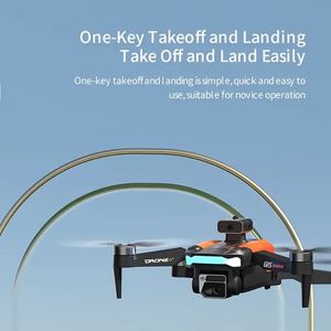 Drone con evitamento ostacoli, funzione GPS, hover intelligente, ritorno con un tasto, follow intelligente, fotografia gestuale, telecomando, design pieghevole