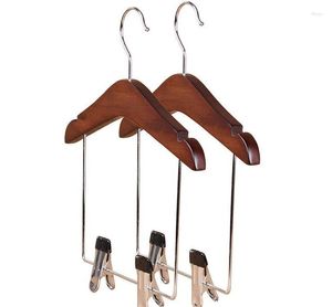 Hangers 30pcs Innovative Antique Color Wooden Bodysuits/pantsuit Hanger For Baby And Kids Closet Storage Organizer Wholesale