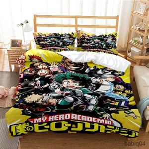 Bedding sets Anime My Duvet Cover Sets case Bedding Set Kids Baby Children Gift Girls Single Size Bed R230901
