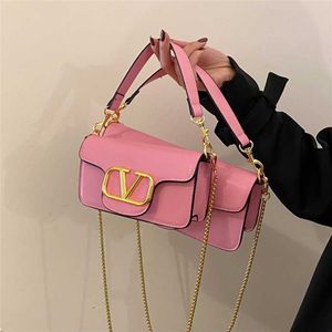 Nova corrente de moda feminina portátil um ombro crossbody bolsa feminina fora atacado