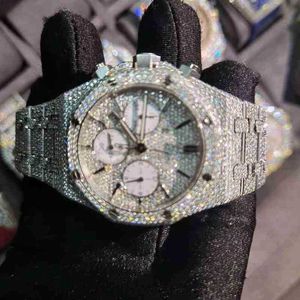 2023 Mosang Diamond Watch Customization kan passera Mens Automatic Movemente6hprn00