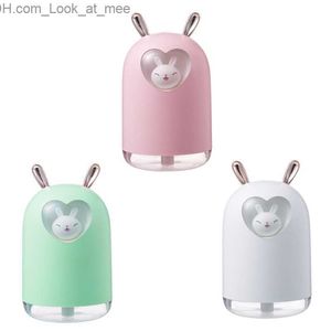 Humidifiers Portable Small Cool Mist Humidifier 2 Mist Modes Super Quiet for Home Office Q230901