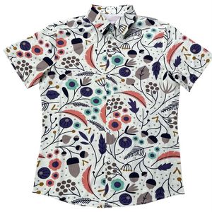 design shirt short sleeve polyester spandex new design cotton patterns men quick dry golf polo hawaiian shirts hombres blusa camis278M