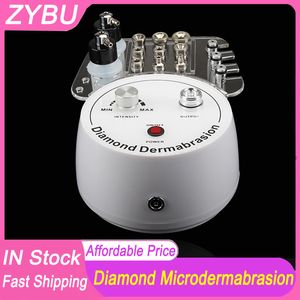 Portable Dermabrasion Diamond Microdermabrasion Skin Peeling Facial Rejuvenation Beauty Machine 3in1 Water Spray Exfoliation Blackhead Removal Vacuum Suction