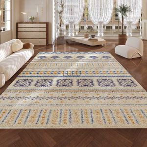 Typ perski dywan artystyczny duża część salonu dywan przytulny miękkie sypialni dywaniki domowe dywany dywany stolik kawowy tapis tapete HKD230901