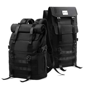 Nowa torba plecakowa 3 w 1 style kabrioletu wodoodporne duże pojemność Plecak Mężczyźni kobiety Roll Top 17 cali PC Teen Male School Bag 230223