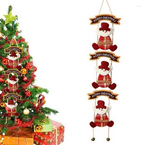 Christmas Decorations Ladder Ornament Universal Cute Cartoon Decor Multifunctional Flexible Tree Ladders Animated