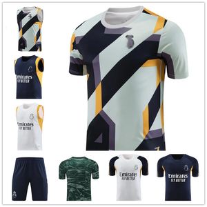 23/24 Tute da calcio Set Real madrids TRACKSUIT set 2023 BELLINGHAM VINI JR kit da calcio da uomo chandal futbol survêtement madrides madrides TRAINING jersey