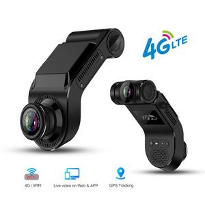 Car DVR T5 dual lens mini 4g dashcam with wifi gps tracking & remote live streaming check on phone IR night vision 4g Dash cam