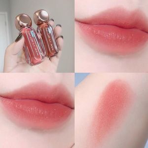 Lip Gloss 8 Cores Hidratante Antiaderente Batom Veludo Tinta Matte Tingimento À Prova D 'Água Longa Duração Tint Cosméticos Coreanos