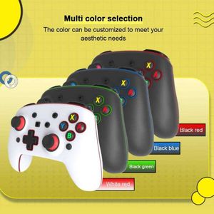 Kontrolery gier joysticks bezprzewodowy Wi-Fi Gamepad PC PC Controller gier joystick type-C dla wbudowanego sześciopasowego makro programowanie sześciopasowego Gyroscope HKD230831