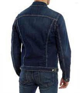 Men's Jackets American High-end Denim Jacket Trendy Oversized Tooling Simple All-match Casual Outerwear Tops