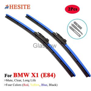 Windshield Wipers HESITE Colorful Car Windshield Wiper Blades For BMW X1 E84 18d 20d 23d 18i 20i 25i 28i xDrive 2009 2010 2011 2012 2013 2014 2015 x0901