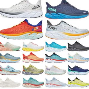 Scarpe da corsa Hoka One Clifton 8 Scarpe da ginnastica Scarpe da corsa Bondi 8 Carbon X 2 Sneakers Ammortizzante Strada Moda Uomo Donna Top Designer all'aperto