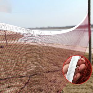 Bollar 6m Standard Professionella nätnät för tennis volleyboll badminton net trädgård strand inomhus utomhus spel träning träningsverktyg 230831