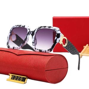 Sunglasses Designer Classic Top Quality Luxury Fashion New Fashion Large Frame Sunglasses Men's And Women's Couple's Driving Street Shooting Glasses Star