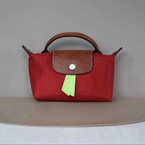 Bolsas de alta qualidade Moda Moda Longchaa Bolsa nova Mini bolsa feminina Capacidade %90 Off de bolsa de bolsa de celular de ombro e pano