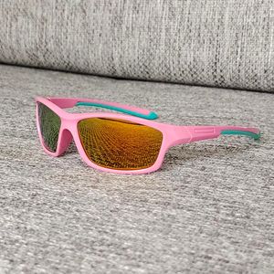 Pure Colors New Kids Sports Sunglasses Shield Colorful Frame Outdoor Children Sun Glasses OEM