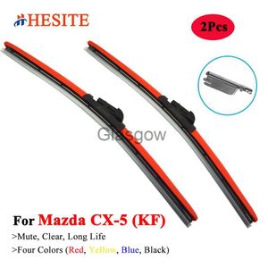 Windshield Wipers HESITE Colorful Hybrid Car Windshield Wipers For Mazda CX5 SUV MK2 KF 20 22 225 AWD 2012 2014 205 2017 2019 2020 2021 2022 x0901