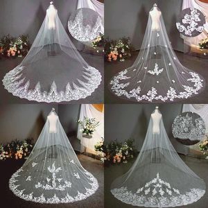 Bridal Veils Long Veil Women's Headdress Super Fairy Wedding Accessories Soft Tail