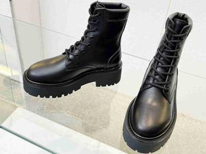 Realfine888 5a Boots Cline 5629320 Dantel-up Tripmphe Calfskin Boot Desinger Ayakkabı Kutu Boyutlu Erkekler İçin 39-45