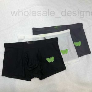 Unterhosen Designer-Herrenunterwäsche mit flachen Ecken, atmungsaktive und bequeme Boxershorts mit elastischem High-End-Bund, sommerliche koreanische Version der Unterhose EUZM