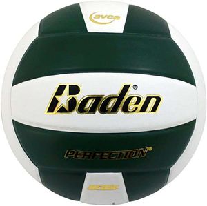 Palloni Pelle Volley VerdeBianco 230831