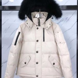 2023 Moose Puffer Jacket Down jacket men's Parkas winter waterproof white duck coat cloak fashion men and women couples casual version to keep warm y2