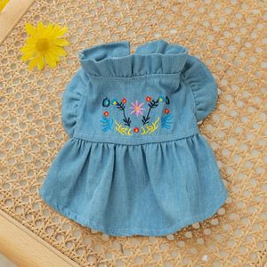 Dog Apparel Summer Puppy Small Clothes Dress Cat Yorkies Pomeranian Shih Tzu Maltese Poodle Bichon Schnauzer Pet Clothing Dresses Skirt