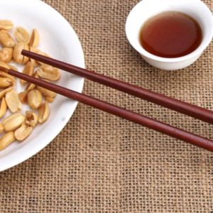 جميع المباراة المضادة للانزلاق الخشبية من تناول الطعام الخشبية اليابانية الطبيعية المصنوعة يدويًا يدوياً أدوات المائدة الصينية 6 أنماط تلوين
