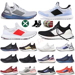 2023 Designer UltraBoosts 19 Running Shoes Ultra 4.0 Treiple Black White DNA Gray Ash Peach Core Dash UltraBoosts Tennis Dhgate Trainers Sneakers Big Size 45