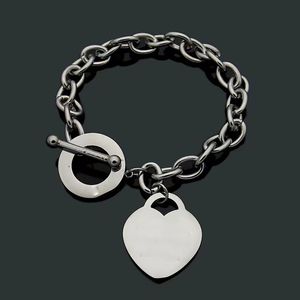 Mulheres Mens Amor Pulseira Colar Grande Coração Designer Conjuntos de Jóias Aniversário Presente de Natal 925 Prata OT Fivela Colares Pulseiras Declaração de Casamento Jóias