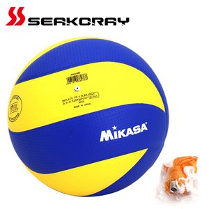 Toplar Voleybol Boyutu 5 PU Yumuşak Touch Resmi Maç MVA200WV330W Kapalı Oyun Topu Eğitim Topu 230912