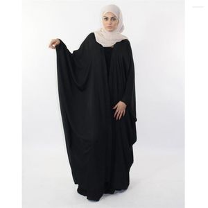 Ethnic Clothing Ramadan Muslim Women Dress Open Abaya Prayer Garment Jilbab Gown Kaftan Abayas Islamic Oversized Jubah Eid