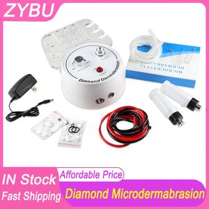 Portable Diamond Dermabrasion Microdermabrasion Peeling Facial Cleaning Machine Skin Rejuvenation Vacuum Suction Exfoliation Tools Water Spray Acne Therapy