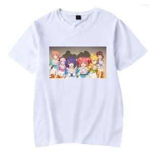 Мужские рубашки T 2023 World Dai Star Star Anime Merch Print футболка Unisex Fashion Fashion Fashion Смешное стиль футболка с коротким рукавом