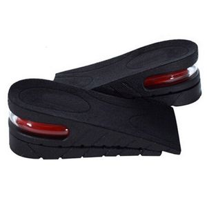 Peças de sapato acessórios masculino mulher sapato palmilha almofada de ar calcanhar inserção aumentar altura alta elevador 5cm palmilhas 230831