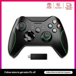 Game Controllers Joysticks 2.4g Беспроводной геймпад для Controle Xbox One Game Controller Joystick для смартфона/контроллера Steam HKD230831