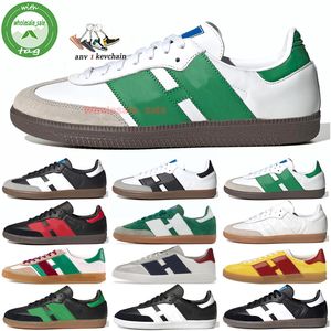 Buty swobodne białe czarne wegańskie sportowe bogaty niebieski monogram czerwona błogość różowa fioletowa aksamitna Walia Bonner Indoor Women Men Treakers Treakers Rozmiar 36-45