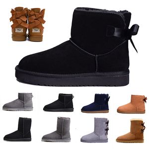 Botas de neve femininas sobre as afiadas, triplo preto, castanha, roxo, marinho, cinza, clássico, sobre o joelho, tornozelo, bota curta, feminina, manter quente, botas de grife, tamanho 35-42