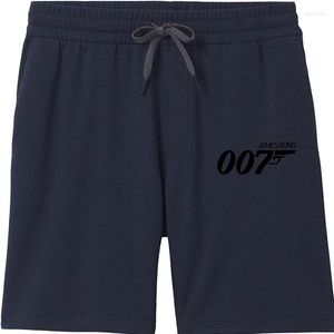 Men's Shorts Film Bond 007 Mens Fashion Premium Cotton For Men Christmas Day Camisas Hombre O Neck