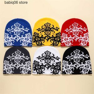 Beanie/Skull Caps Versatile Beanie Hat Women Men Hip Hop Hat Cobweb Costume Props Skull Cap T230731