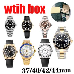 Luxury Automatisk klocka Mechanical Watch 40mm 904L Rostfritt stål Simningsdesigner Watch Classic Sapphire Luminous Watch Business Leisure Montre de Luxe