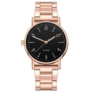 Mens de Steel Fashion 40mm rostfria luxe män armbandsur för Montre titta på liv armbandsur fall klockor kvarts titta på guld KRSB