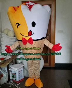 Gör Eva Material Ice Cream Mascot Costume Crayon Cartoon Set Birthday Party Masquerade Adult Size Holiday