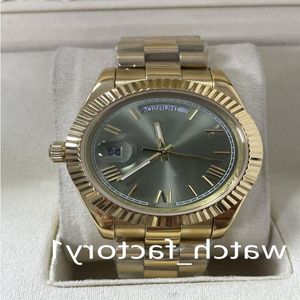 2023 Automatic De Watch All Montre 41mm Orologio in acciaio Movimento meccanico in acciaio da uomo Luxe Orologio in oro Ialfu