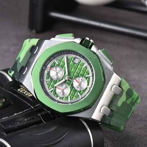 Designer Wristwatches New Fashion watch Mens Automatic Quartz Movement Waterproof High Quality Wristwatch Rubber Strap Simple Luxury Popular Watch